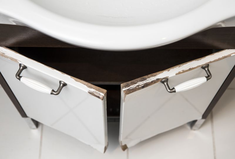 Water-Damaged Cabinet Repair